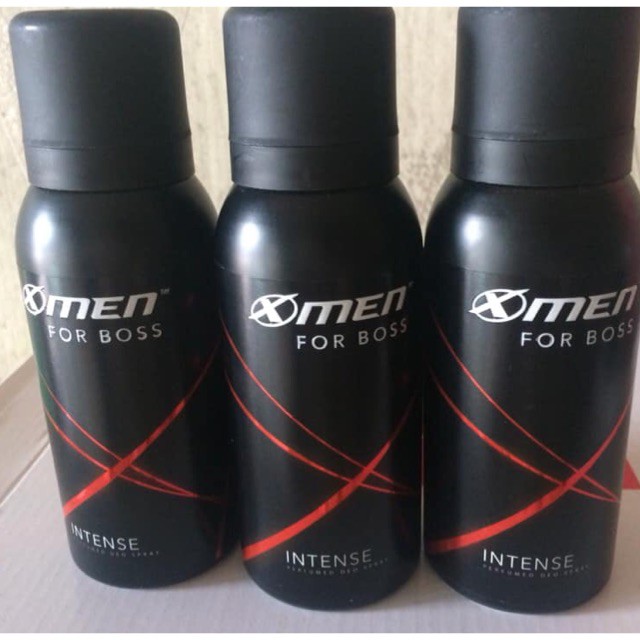 Xịt khử mùi toàn thân X-Men For Boss INTENSE 150ml