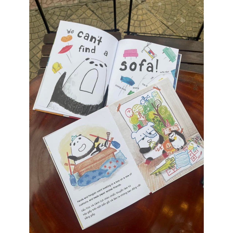 Sách - Combo 2 cuốn - Buổi Cắm Trại Hoàn Hảo - Chiếc Sofa Hoàn Hảo - Fifi Kuo (Bình Book)