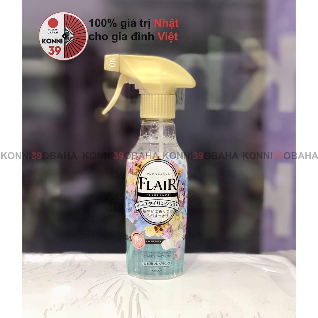 Xịt thơm và kháng khuẩn quần áo hương hoa 380ml