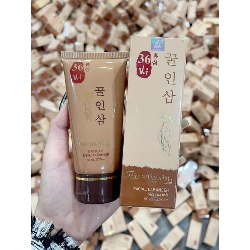 sữa rửa mặt cao sâm mụn đỏ 36