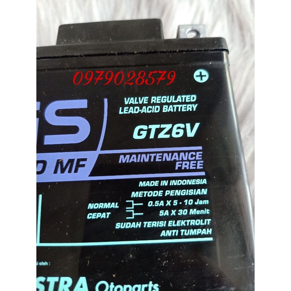 Bình ắc quy indo cho xe vario satria sonic