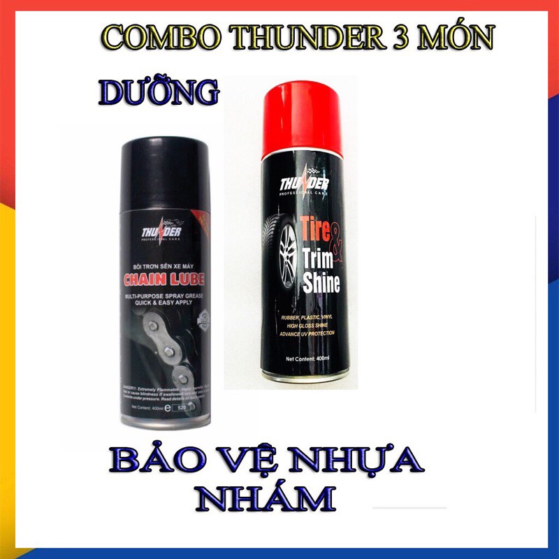 BỘ VỆ SINH BẢO DƯỠNG XÍCH SÊN THUNDER