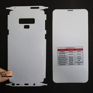 Bộ dán BPF full viền + mặt trước Samsung Note 10 Plus, Note 10, Note 9, Note 8, Note 7 Fe, S8 S9 S10 Plus