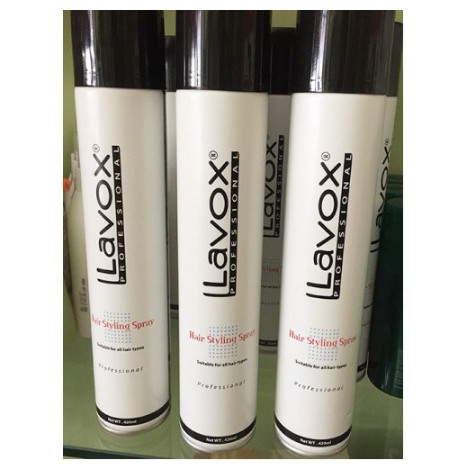 Keo xịt tóc Lavox 420ml