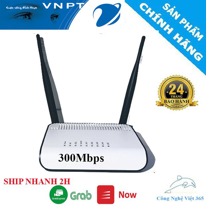 Bộ phát sóng Wifi VNPT 2 râu STAV-1404, 1405 AMR tốc độ Wi-Fi chuẩn N 300Mbps , Tốc độ Cao, Nhanh - Bảo hành 12 Tháng | BigBuy360 - bigbuy360.vn