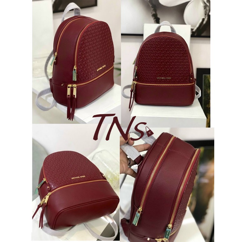 TNS - Ba lô M.Ki Debossed Logo Rhea Medium Backpack 30S0GEZB2 4 MÀU