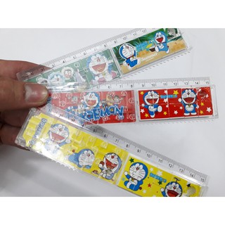 5 thước kẻ doremon 20cm xếp hình đồ chơi