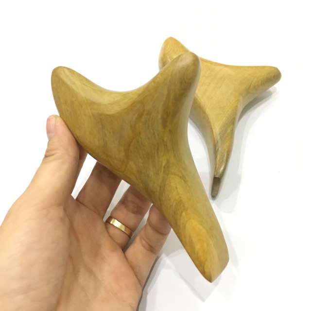 Dụng cụ mát xa bấm huyệt bằng gỗ- Hỗ trợ điều trị bệnh xương khớp