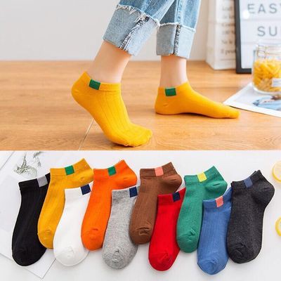 Tất chân cổ ngắn Hàn Quốc Pison, vớ Ulzzang cute nhiều màu - SP0826 - 01 đôi