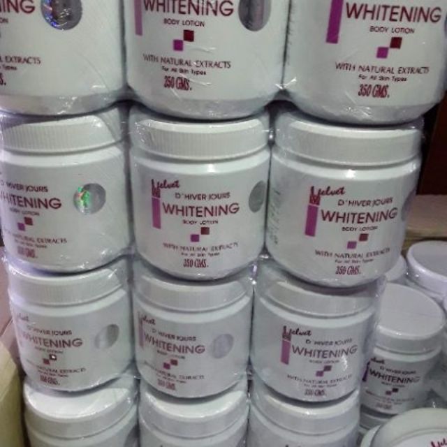 Kem body lition whitening Velvet Thái Lan