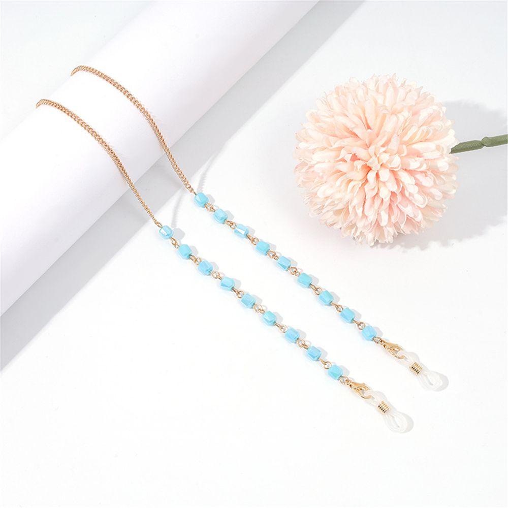 ESPO Dây Đeo Kính Đọc Sách Bằng Kim Loại Pha Lê Cho Nam &amp; Nữ