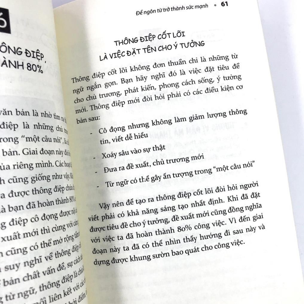 Sách - Để ngôn từ trở thành sức mạnh [Thái Hà Books]