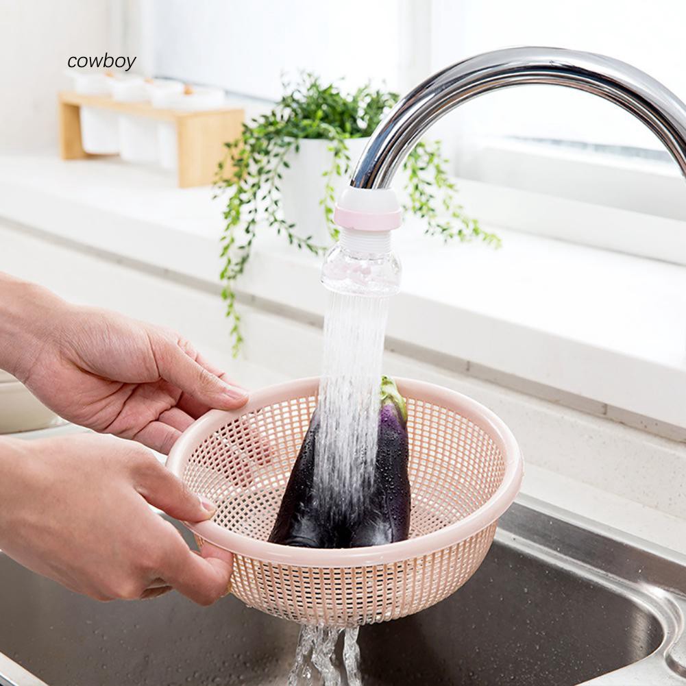 Van lọc chống văng nước và tiết kiệm nước gắn vòi nước dùng trong nhà bếp bằng nhựa kích thước 2.5x5x6.5cm