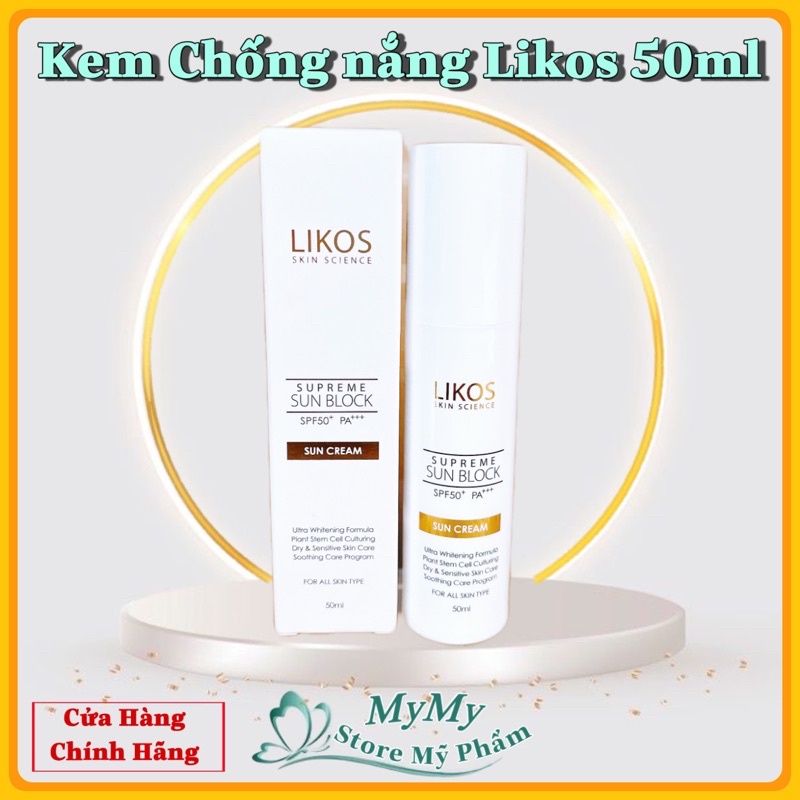 Kem Chống Nắng Likoss