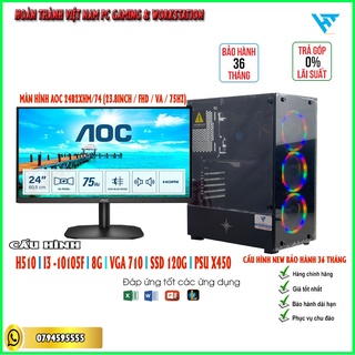 Bộ máy tính I3 10105F - Mã HT5