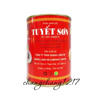 Nhãn Ngâm Thanh Hà Lon 565gr