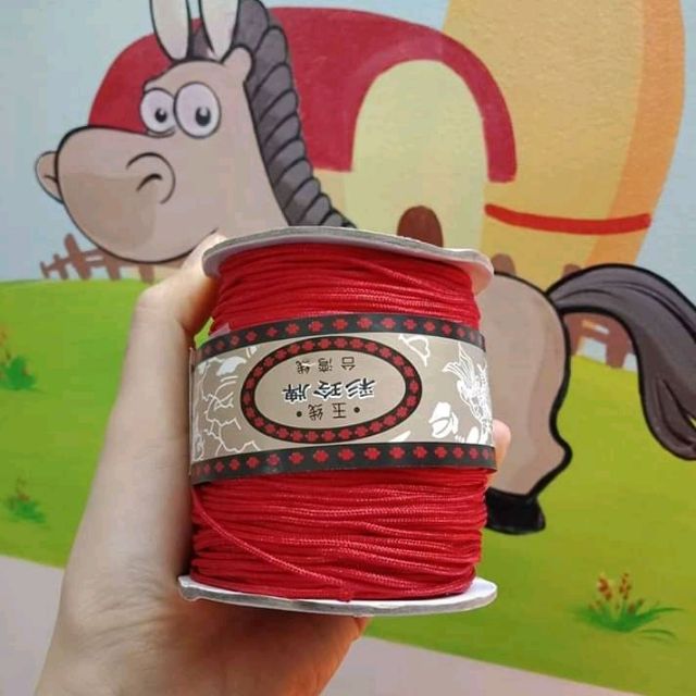 Dây chỉ may mắn tết Vòng Phong Thuỷ (Size 1.0 - 1.5mm)