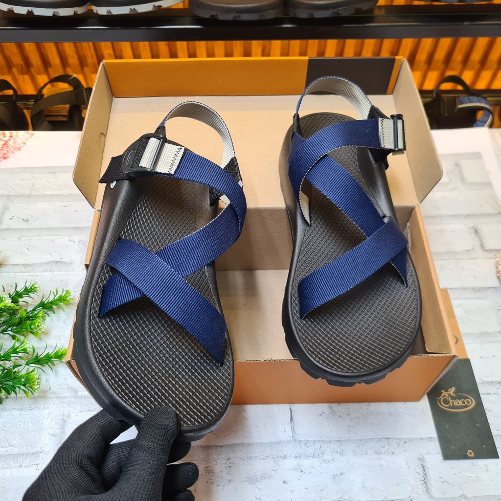 Giày Sandal Nam Chaco, Dép Sandal Quai Hậu Full Box