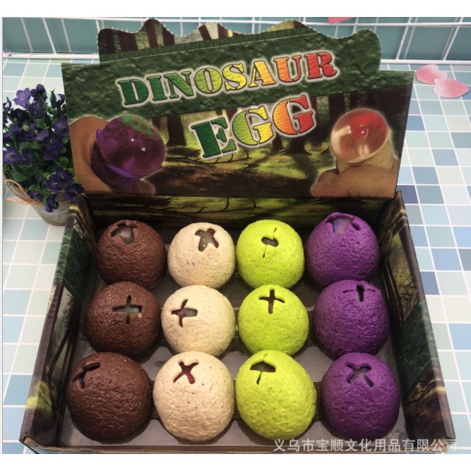 Khủng long bóp trứng cho trẻ em