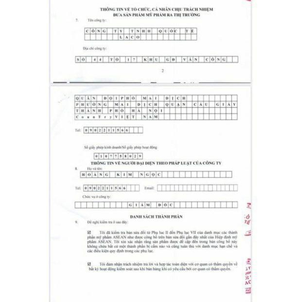 Gói Sữa Rửa Mặt Marosa LACO, gói sữa rửa mặt du lịch | Linh Spa