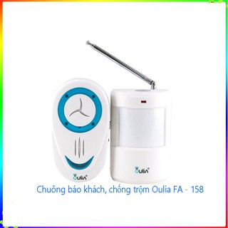 CHUÔNG CHỐNG TRỘM KIÊM BÁO KHÁCH OULIA  FA 158 [SHOPEE TRỢ GIÁ KHỦNG]