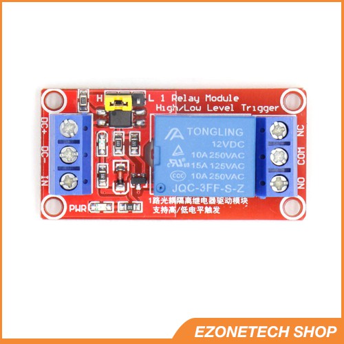 Module Relay 12V 1 Kênh Opto Cách Ly