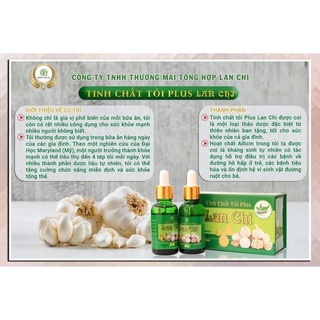 Tinh Chất Tỏi Plus Lan Chi(Chính Hãng Đông Y Lan Chi)