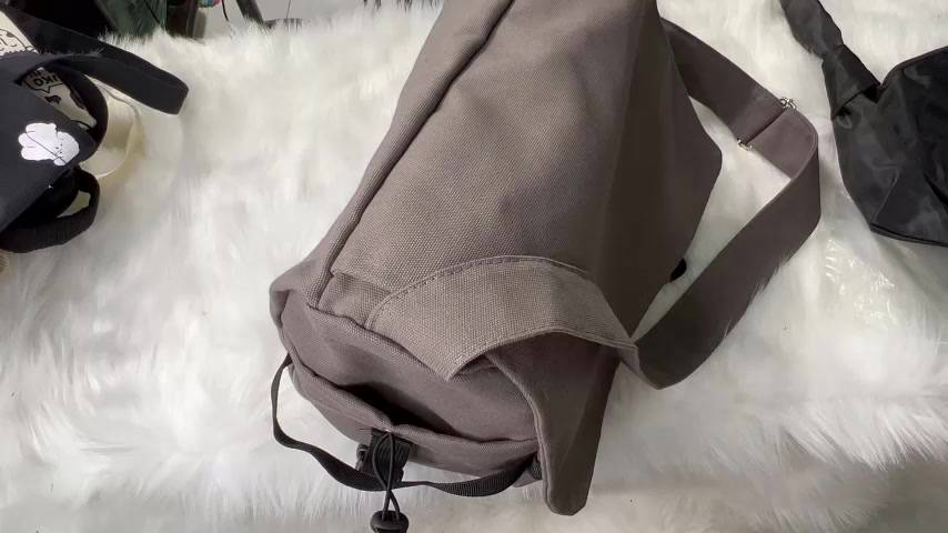 Túi tote đeo chéo nam nữ vải canvas phong cách ulzzang unisex giá rẻ đi học đi chơi CV108 | BigBuy360 - bigbuy360.vn