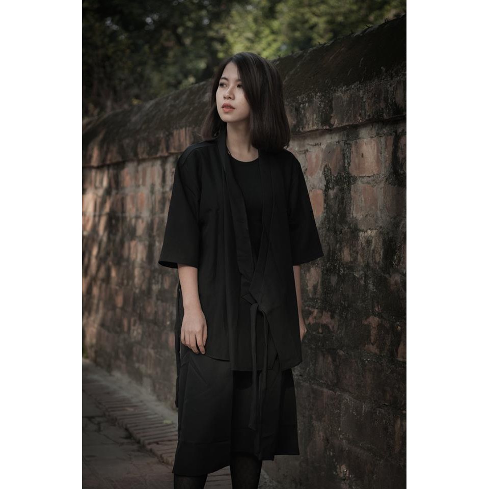 Bộ Áo Yukata + Quần Culottes cổ điển
