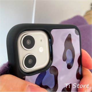 Ốp Lưng Da Báo Light Purple iP [ TI STORE ]