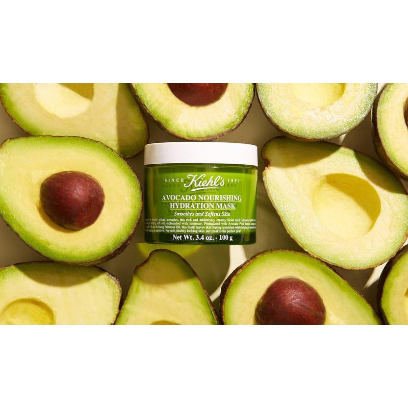 Mặt nạ Kiehl's Avocado Nourishing Hydration Mask 10gr quả bơ siêu cấp ẩm phục hồi da | BigBuy360 - bigbuy360.vn