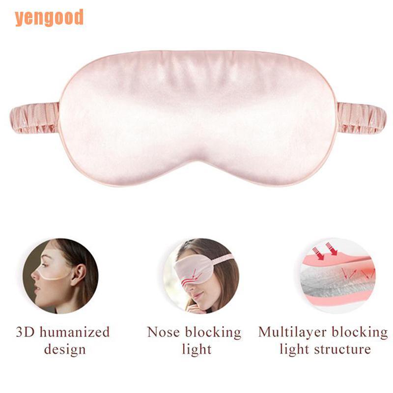 Miếng Bịt Mắt Ngủ 2 Mặt Thoải Mái Chăm Sóc Sức Khỏe