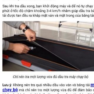 Silicon dầu máy chạy bộ