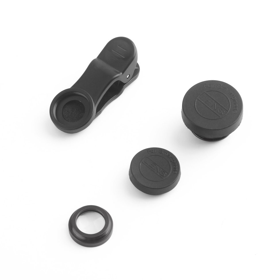 Ống Kính Macro Góc Rộng 3 Trong 1 Cho Điện Thoại