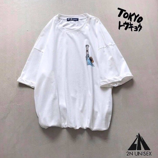 Áo thun tay lỡ form rộng - phông nam nữ cotton oversize - T shirt once piece - 2N Unisex | BigBuy360 - bigbuy360.vn