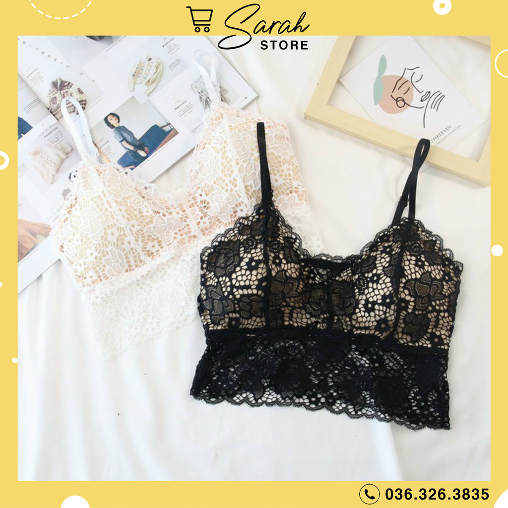 Áo Bra Ren Hoa Áo Ren Sexy Phong Cách Hàn 992