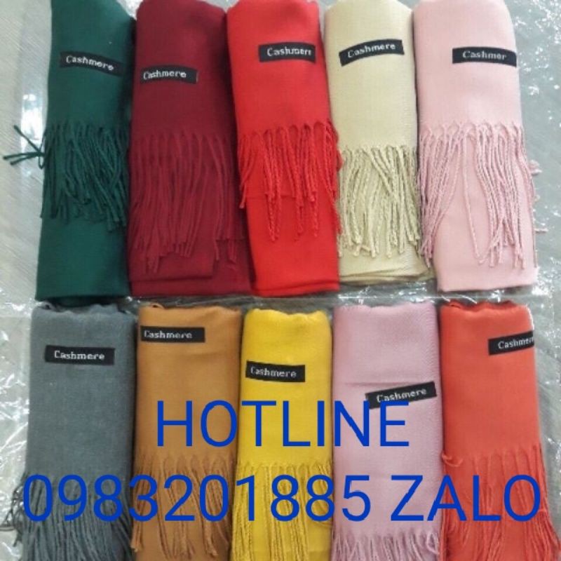 KHĂN CHOÀNG CỔ CASHMERE LOẠI 1 CAO CẤP (hàng dầy)