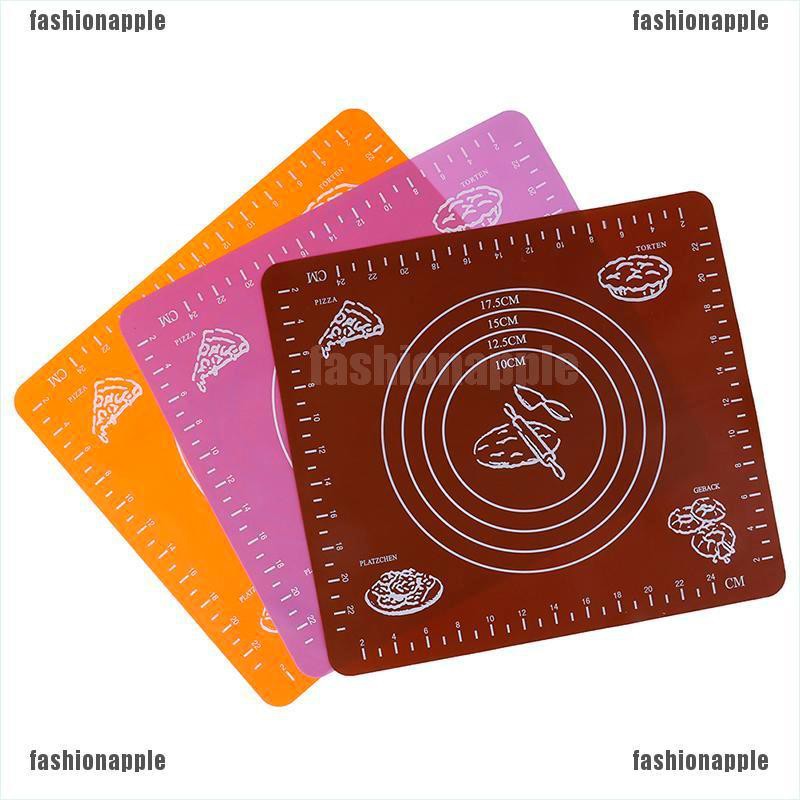 Thảm Silicone Nhào Bột Làm Bánh Không Dính Tiện Dụng