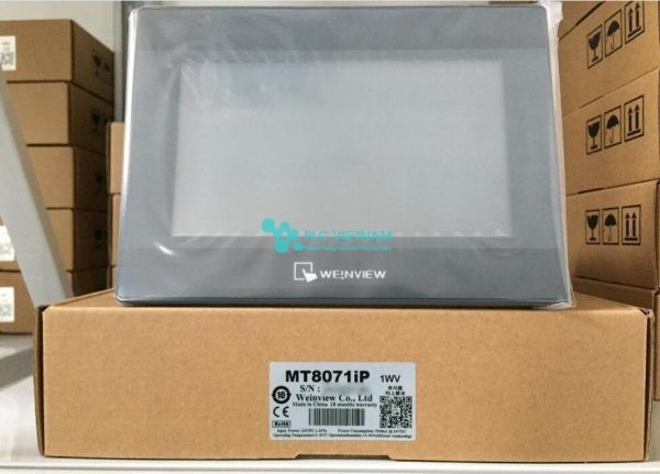Màng hình HMI 7 ich giá rẻ MT8071IP kết nối PLC S7 1200 COM1 RS-232, COM2 RS-485