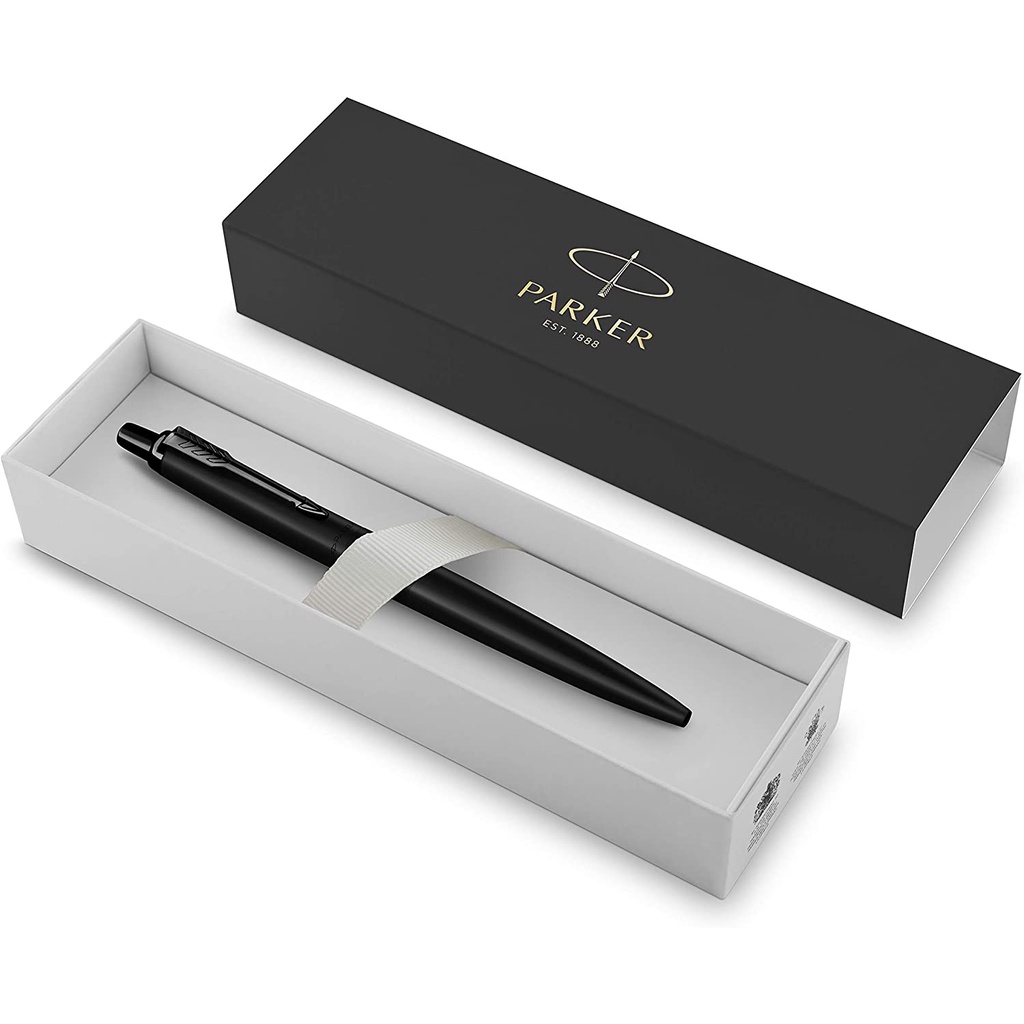 Bút bi, bút ký cao cấp Parker ngòi 1,0mm, thân kim loại, hộp sang trọng thích hợp làm quà tặng Parker Jotter XL Black
