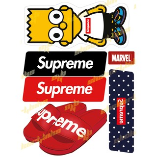 Sticker4Bike - Sticker Supreme Phản Quang Siêu Đẹp