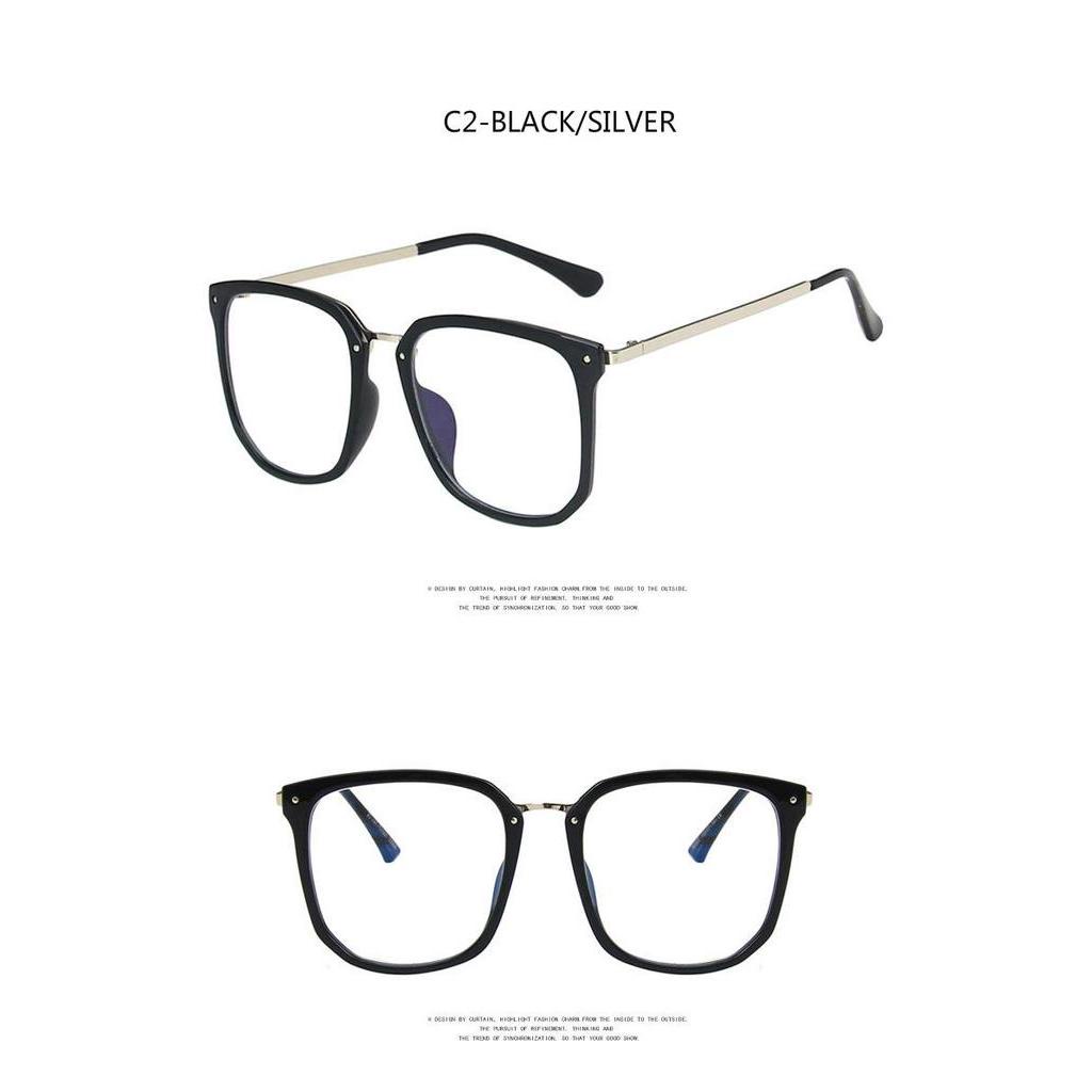 Kính Thời Trang Gọng Vuông Phong Cách Retro 2020