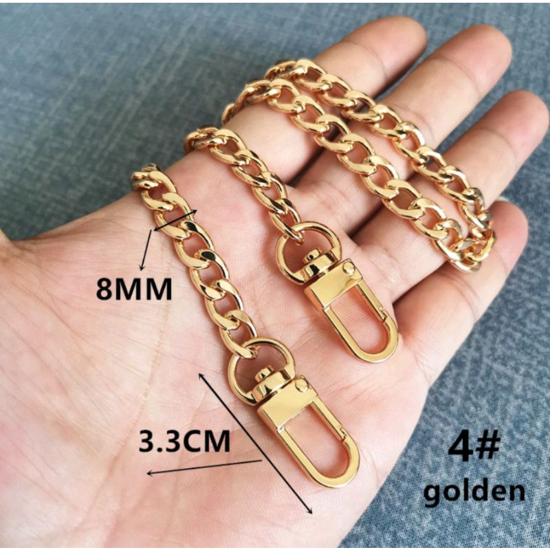Bộ sưu tập dây xích thay thế cho túi xách ví nữ cao cấp.