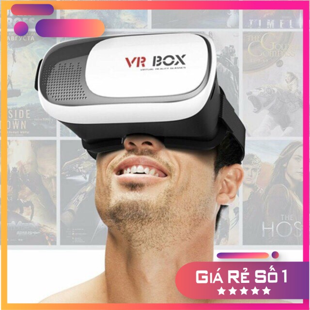 Kính Thực Tế Ảo Xem Phim 3D Vr Box Phiên Bản 2