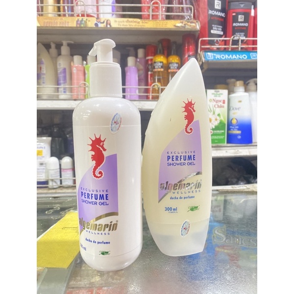 Sữa Tắm Cá Ngựa Algemarin Wellness Chai 300ml/500ml