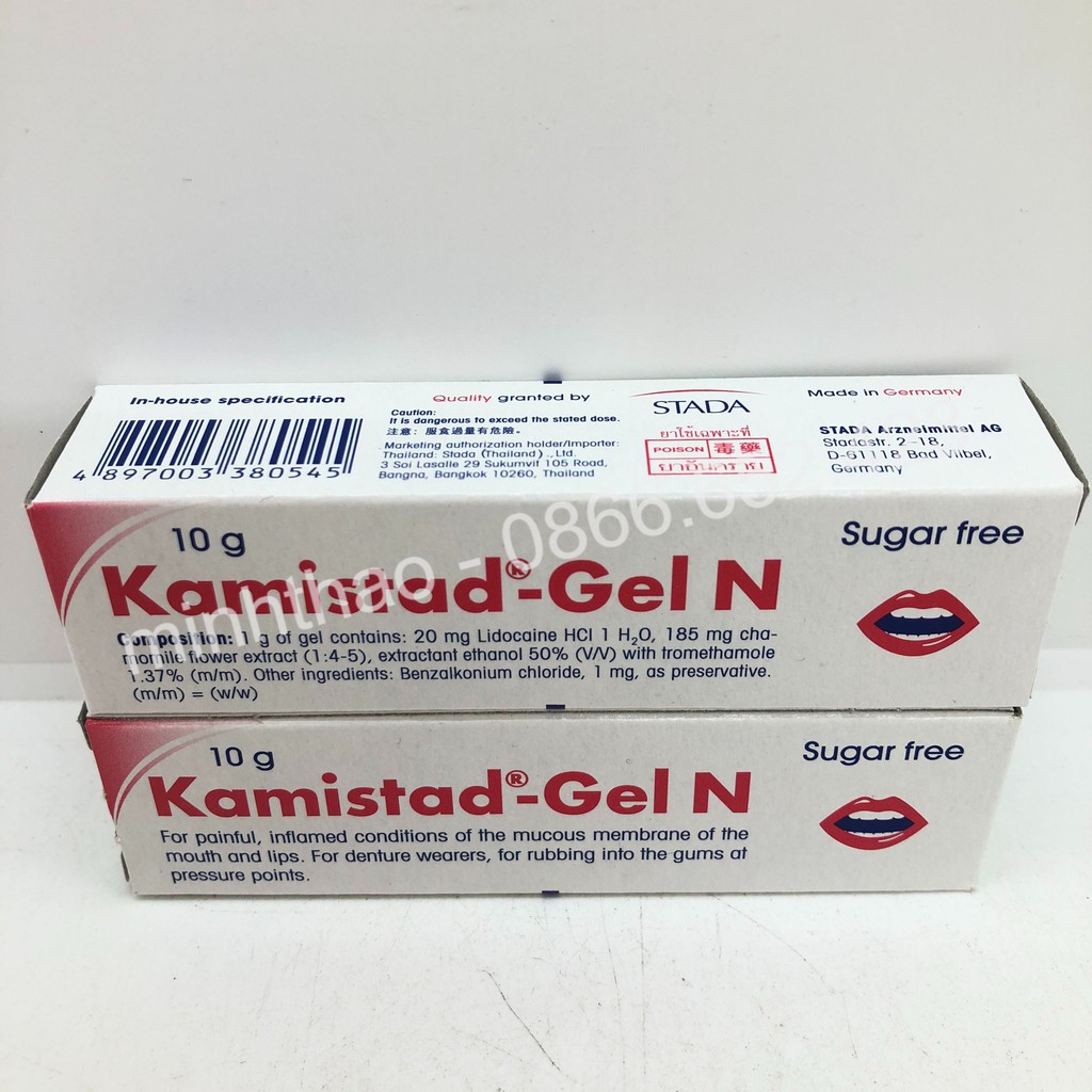 Kamistad-Gel Tuýp 10g
