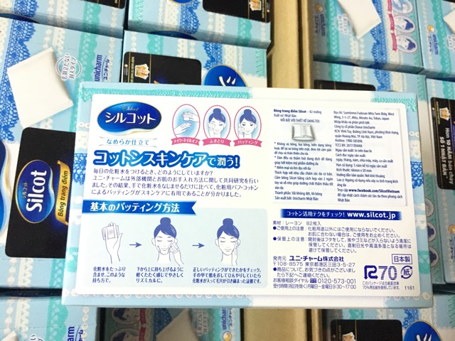 [Tặng móc treo chìa khoá] Combo 10 hộp bông tẩy trang Silcot 82 miếng/hộp | BigBuy360 - bigbuy360.vn