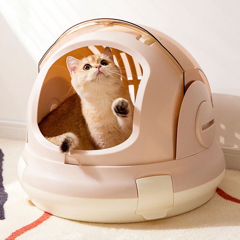 Lồng vận chuyển Cat Space tròn cho chó mèo