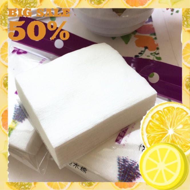 Túi 50 Miếng Bông Tẩy Trang Nhỏ Gọn Tiện Lợi | BigBuy360 - bigbuy360.vn