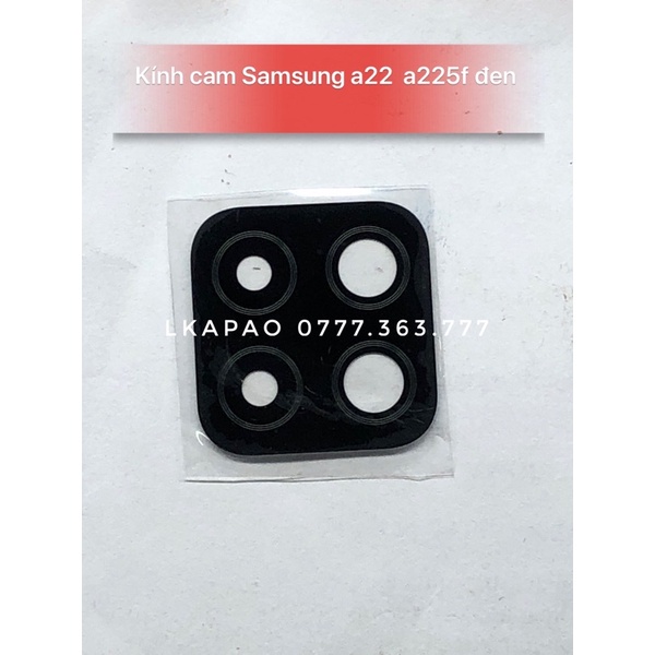 Kính camera sau Samsung A22, A225F zin new